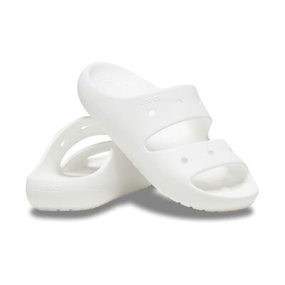 Crocs Classic Sandal V2 Weiß US M7/W9 (EU 39-40) Crocs Classic Sandal V2 Weiß US M7/W9 (EU 39-40)