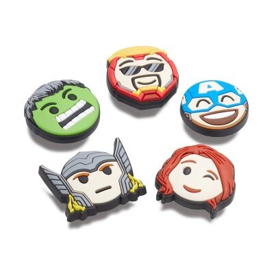 Crocs 5P Jibbitz Avengers Emojis Mixed One Size Kinder Crocs 5P Jibbitz Avengers Emojis Mixed One Size Kinder