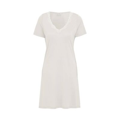 Damella Silk Nightdress SS Elfenbein Seide X-Large Damen Damella Silk Nightdress SS Elfenbein Seide X-Large Damen