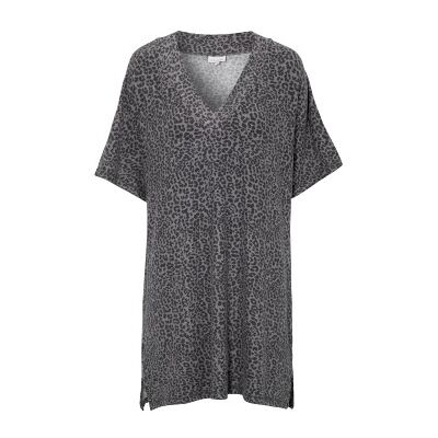 Damella Knitted Lounge Tunic Leopard Medium Damen Damella Knitted Lounge Tunic Leopard Medium Damen