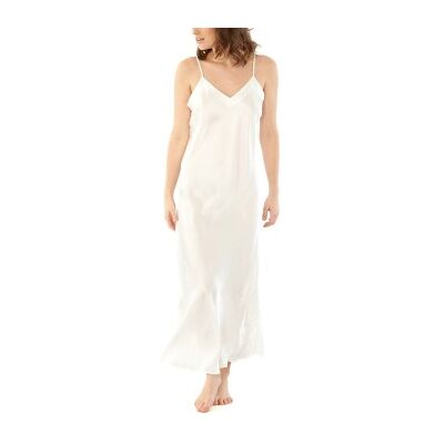 Damella Long Silk Nightdress Elfenbein Seide Large Damen Damella Long Silk Nightdress Elfenbein Seide Large Damen