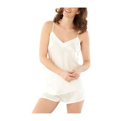 Damella Silk Camisole Elfenbein Seide X-Large Damen Damella Silk Camisole Elfenbein Seide X-Large Damen