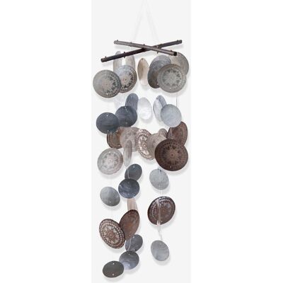 bonprix Boltze Windspiel mit Capizmuscheln - braun bonprix Boltze Windspiel mit Capizmuscheln - braun