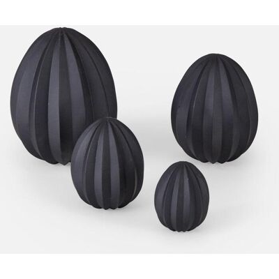 bonprix Deko-Objekt Ostereier (4-tlg. Set) - schwarz bonprix Deko-Objekt Ostereier (4-tlg. Set) - schwarz