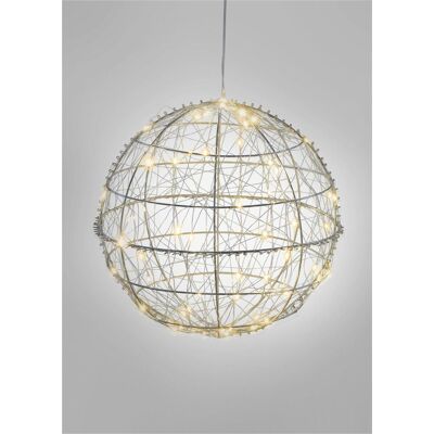 bonprix LED-Deko-Objekt Drahtball - silber bonprix LED-Deko-Objekt Drahtball - silber