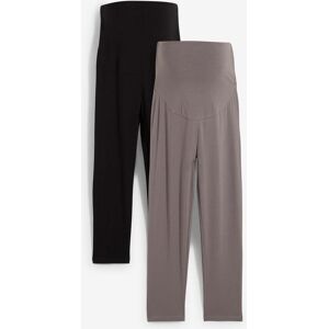 bonprix Umstands-Leggings in Capri-Länge (2er Pack) - schwarz - Damen - Size: 52/54 (XXL) bonprix Umstands-Leggings in Capri-Länge (2er Pack) - schwarz - Damen - Size: 52/54 (XXL)