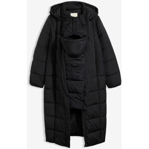 bonprix Warmer 2-in-1 Umstands-Puffermantel mit Trageeinsatz - schwarz - Damen - Size: 46 bonprix Warmer 2-in-1 Umstands-Puffermantel mit Trageeinsatz - schwarz - Damen - Size: 46