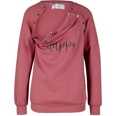 bonprix 2-in-1 Umstands- und Still-Sweatshirt - lila - Damen - Size: 32/34 (XS) bonprix 2-in-1 Umstands- und Still-Sweatshirt - lila - Damen - Size: 32/34 (XS)