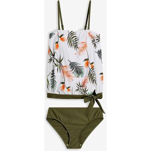 bonprix Bandeau-Tankini (2-tlg.Set) mit Multiway-Träger - weiß - Damen - Size: 46 bonprix Bandeau-Tankini (2-tlg.Set) mit Multiway-Träger - weiß - Damen - Size: 46