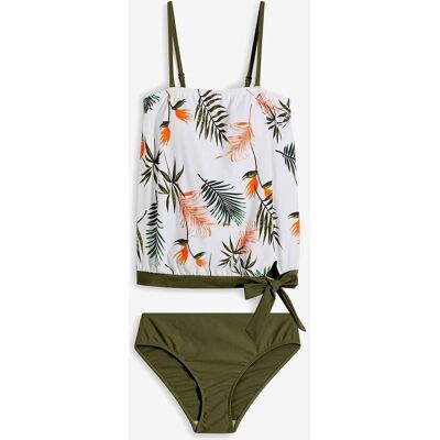 bonprix Bandeau-Tankini (2-tlg.Set) mit Multiway-Träger - weiß - Damen - Size: 36 bonprix Bandeau-Tankini (2-tlg.Set) mit Multiway-Träger - weiß - Damen - Size: 36