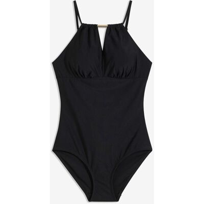 bonprix Medium Shape-Badeanzug - schwarz - Damen - Size: 50 bonprix Medium Shape-Badeanzug - schwarz - Damen - Size: 50