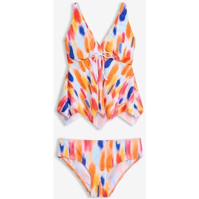 bonprix Tankini mit Zick-Zack Saum (2-tlg.Set) - bunt - Damen - Size: 36 bonprix Tankini mit Zick-Zack Saum (2-tlg.Set) - bunt - Damen - Size: 36