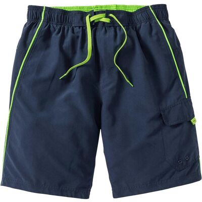 bonprix Badeshorts mit seitlicher Tasche - blau - Herren - Size: 64/66 (3XL) bonprix Badeshorts mit seitlicher Tasche - blau - Herren - Size: 64/66 (3XL)