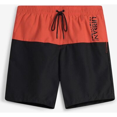 bonprix Badeshorts mit Colorblocking - rot - Herren - Size: 44/46 (S) bonprix Badeshorts mit Colorblocking - rot - Herren - Size: 44/46 (S)