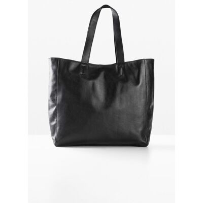 bonprix XXL-Ledershopper - schwarz - Damen - Size: 0 bonprix XXL-Ledershopper - schwarz - Damen - Size: 0