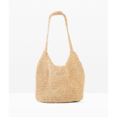 bonprix Strohshopper - beige - Damen - Size: 0 bonprix Strohshopper - beige - Damen - Size: 0