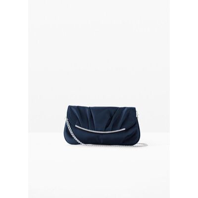 bonprix Clutch mit Strassverzierung - blau - Damen - Size: 0 bonprix Clutch mit Strassverzierung - blau - Damen - Size: 0