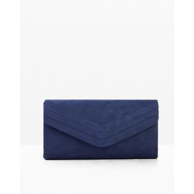 bonprix Clutch mit Überschlagdetails - blau - Damen - Size: 0 bonprix Clutch mit Überschlagdetails - blau - Damen - Size: 0