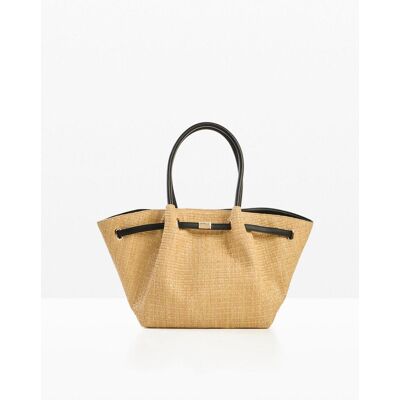 bonprix Shopper in Strohoptik - beige - Damen - Size: 0 bonprix Shopper in Strohoptik - beige - Damen - Size: 0