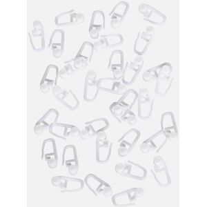 bonprix Gardinenröllchen (50er Pack) - weiß - Size: 0 bonprix Gardinenröllchen (50er Pack) - weiß - Size: 0