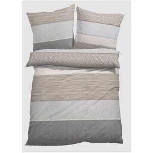 bonprix Baumwollmix-Bettwäsche - grau - Size: 3 (2x 80/80 cm, 1x 200/200 cm) bonprix Baumwollmix-Bettwäsche - grau - Size: 3 (2x 80/80 cm, 1x 200/200 cm)