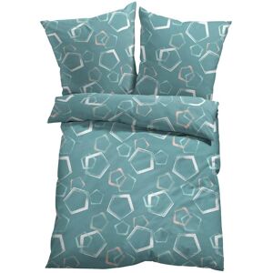 bonprix Baumwollmix-Bettwäsche - blau - Size: 3 (2x 80/80 cm, 1x 200/200 cm) bonprix Baumwollmix-Bettwäsche - blau - Size: 3 (2x 80/80 cm, 1x 200/200 cm)