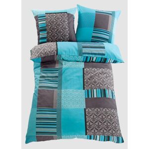 bonprix Jersey-Bettwäsche - blau - Size: 1 (1x 80/80 cm, 1x 135/200 cm) bonprix Jersey-Bettwäsche - blau - Size: 1 (1x 80/80 cm, 1x 135/200 cm)