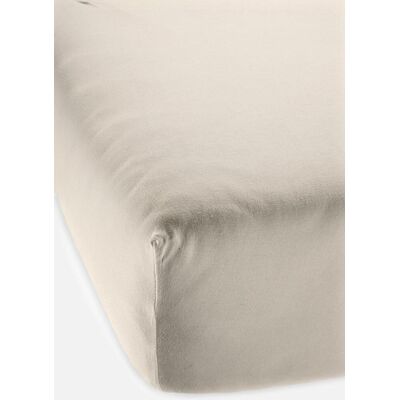 bonprix Jersey Spannbettlaken - beige bonprix Jersey Spannbettlaken - beige