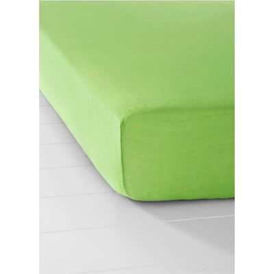 bonprix Jersey Spannbettlaken - grün - Size: 3 (180/200 cm) bonprix Jersey Spannbettlaken - grün - Size: 3 (180/200 cm)