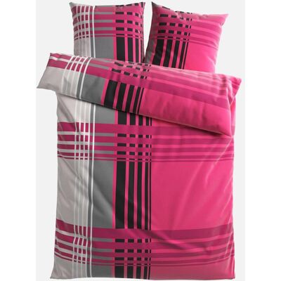 bonprix Linon-Bettwäsche - pink - Size: 2 (1x 80/80 cm, 1x 155/220 cm) bonprix Linon-Bettwäsche - pink - Size: 2 (1x 80/80 cm, 1x 155/220 cm)