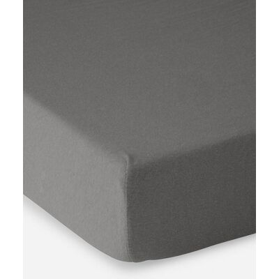 bonprix First Class Jersey Comfort Spannbettlaken - grau - Size: 4 (100/220 cm) bonprix First Class Jersey Comfort Spannbettlaken - grau - Size: 4 (100/220 cm)