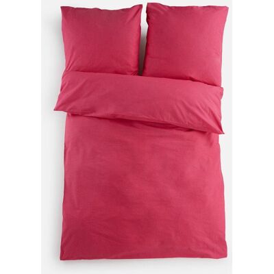 bonprix Linon-Bettwäsche in Leinenoptik - pink - Size: 2 (1x 80/80 cm, 1x 155/220 cm) bonprix Linon-Bettwäsche in Leinenoptik - pink - Size: 2 (1x 80/80 cm, 1x 155/220 cm)