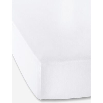 bonprix Jersey 40cm Spannbettlaken - weiß - Size: 2 (160/200 cm) bonprix Jersey 40cm Spannbettlaken - weiß - Size: 2 (160/200 cm)