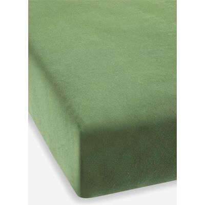 bonprix Jersey Spannbettlaken in Trendfarben - grün - Size: 4 (100/200 cm) bonprix Jersey Spannbettlaken in Trendfarben - grün - Size: 4 (100/200 cm)
