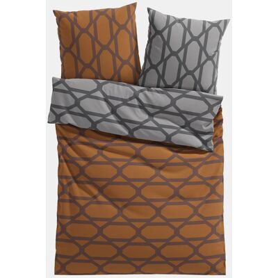 bonprix Wendbare Baumwollmix-Bettwäsche - grau - Size: 1 (1x 80/80 cm, 1x 135/200 cm) bonprix Wendbare Baumwollmix-Bettwäsche - grau - Size: 1 (1x 80/80 cm, 1x 135/200 cm)