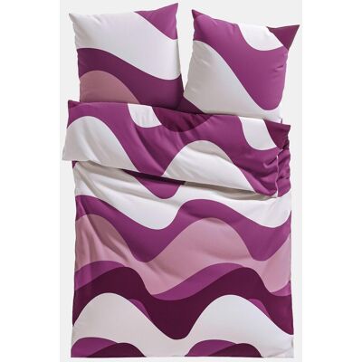 bonprix Baumwollmix-Bettwäsche - lila - Size: 1 (1x 80/80 cm, 1x 135/200 cm) bonprix Baumwollmix-Bettwäsche - lila - Size: 1 (1x 80/80 cm, 1x 135/200 cm)