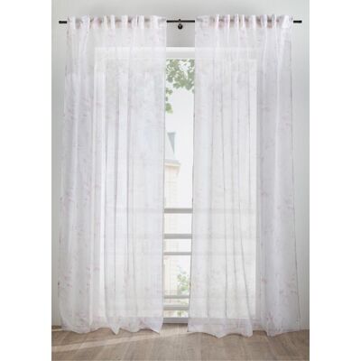 bonprix Gardine mit floralem Druck (1er Pack) - beige - Size: 4 (H/B: 245/140 cm) bonprix Gardine mit floralem Druck (1er Pack) - beige - Size: 4 (H/B: 245/140 cm)