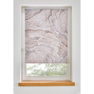 bonprix Verdunkelungsrollo mit Druck - beige - Size: 8 (H/B: 150/120 cm) bonprix Verdunkelungsrollo mit Druck - beige - Size: 8 (H/B: 150/120 cm)