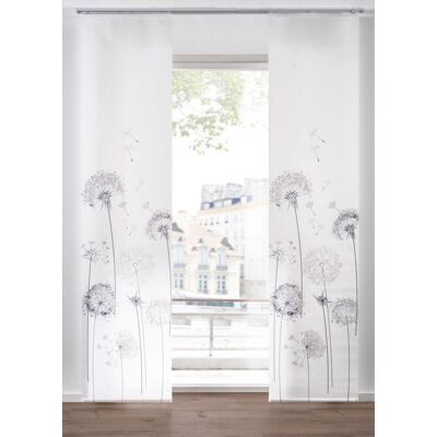 bonprix Blendschutz Schiebegardine mit Druck (1er Pack) - weiß - Size: 4 (H/B: 245/57 cm) bonprix Blendschutz Schiebegardine mit Druck (1er Pack) - weiß - Size: 4 (H/B: 245/57 cm)