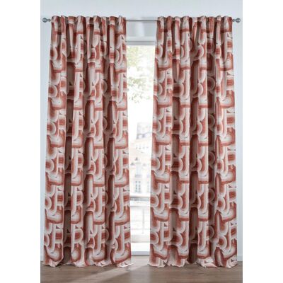 bonprix Abdunkelnder Vorhang mit Druck (1er Pack) - beige - Size: 3 (H/B: 225/130 cm) bonprix Abdunkelnder Vorhang mit Druck (1er Pack) - beige - Size: 3 (H/B: 225/130 cm)