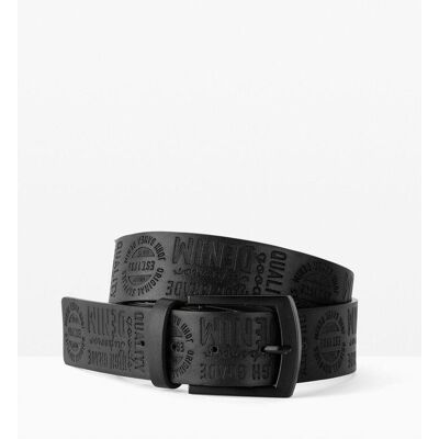 bonprix Gürtel mit auffälliger Prägung - schwarz - false - Size: 80 bonprix Gürtel mit auffälliger Prägung - schwarz - false - Size: 80