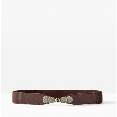 bonprix Stretchgürtel - braun - Damen - Size: 85 bonprix Stretchgürtel - braun - Damen - Size: 85