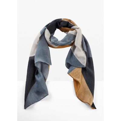 bonprix Schal mit graphischem Druck - grau - Damen - Size: 0 bonprix Schal mit graphischem Druck - grau - Damen - Size: 0