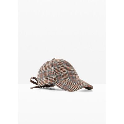 bonprix Cap mit Schleife - braun - Damen - Size: 0 bonprix Cap mit Schleife - braun - Damen - Size: 0