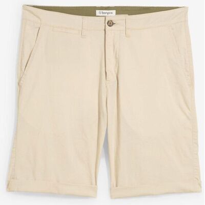 bonprix Chino-Bermuda in Regular Fit - beige - Herren - Size: 54 bonprix Chino-Bermuda in Regular Fit - beige - Herren - Size: 54
