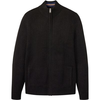 bonprix Feinstrickjacke in Regular Fit - schwarz - Herren - Size: 68/70 (4XL) bonprix Feinstrickjacke in Regular Fit - schwarz - Herren - Size: 68/70 (4XL)