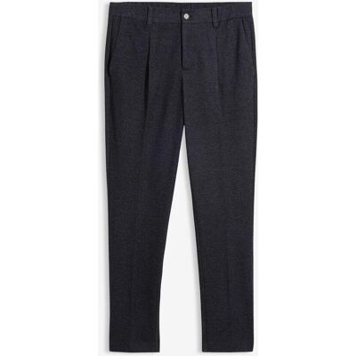 bonprix Regular Fit Stretch-Anzughose mit Komfortbund, Tapered - blau - Herren - Size: 46 bonprix Regular Fit Stretch-Anzughose mit Komfortbund, Tapered - blau - Herren - Size: 46