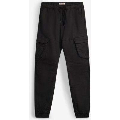 bonprix Regular-Fit Schlupf-Cargohose, Straight - schwarz - Herren - Size: 48 bonprix Regular-Fit Schlupf-Cargohose, Straight - schwarz - Herren - Size: 48