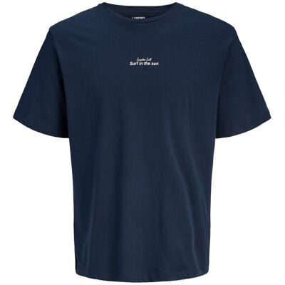 bonprix JJ REBEL T-Shirt aus reiner Baumwolle - blau - Herren - Size: 56/58 (XL) bonprix JJ REBEL T-Shirt aus reiner Baumwolle - blau - Herren - Size: 56/58 (XL)