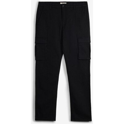bonprix Classic Fit Stretch-Cargohose mit Dehnbund, Straight - schwarz - Herren - Size: 50 bonprix Classic Fit Stretch-Cargohose mit Dehnbund, Straight - schwarz - Herren - Size: 50